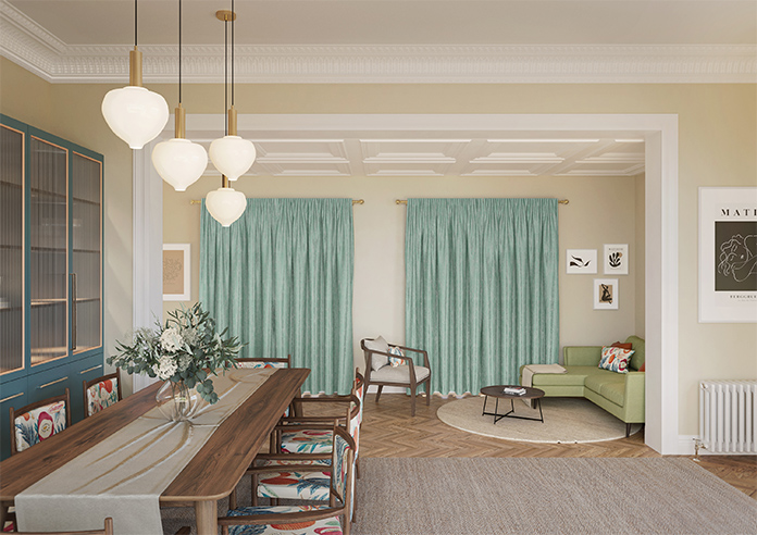 Cascade, Sea Breeze - Made to Measure Curtains - Image 15